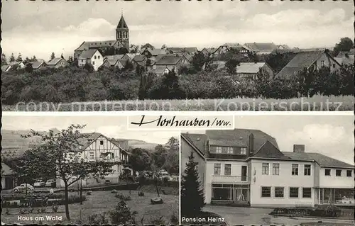 hf40317 Horhausen Westerwald Pension Heinz Haus am Wald Kategorie. Horhausen (Westerwald) Alte Ansichtskarten