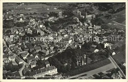 Rheinbrohl Fliegeraufnahme Kat. Rheinbrohl