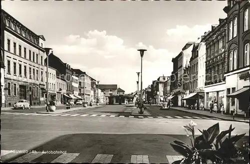 Neuwied Rhein Autobahnhof Kat. Neuwied