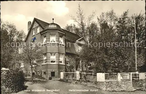 Rengsdorf Kurort Haus Waldesruh Kat. Rengsdorf