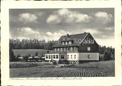 Marienheide Kurhaus Brucher Talsperre Kat. Marienheide