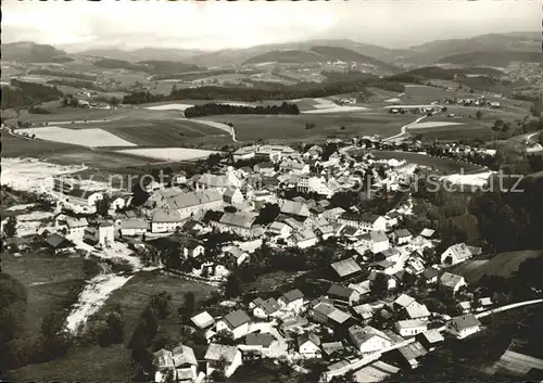 Schwarzach Niederbayern Fliegeraufnahme Kat. Schwarzach