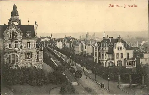 Aachen Nizzaallee Kat. Aachen