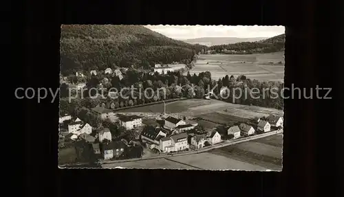 Bad Wildungen Reinhardshausen Fliegeraufnahme Kat. Bad Wildungen