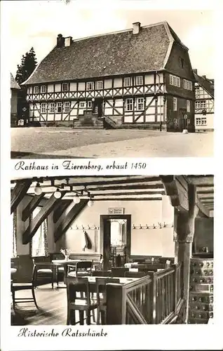 Zierenberg Rathaus Historische Ratsschaenke Kat. Zierenberg