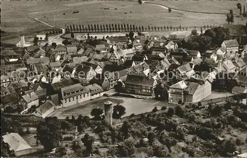 Kirchhain Hessen Volksschule Fliegeraufnahme Kat. Kirchhain