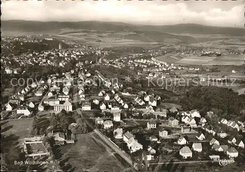 Bad Wildungen Fliegeraufnahme Kat. Bad Wildungen