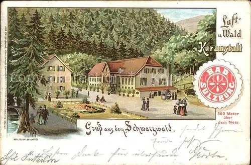 Sulzburg Kuranstalt  Kat. Sulzburg