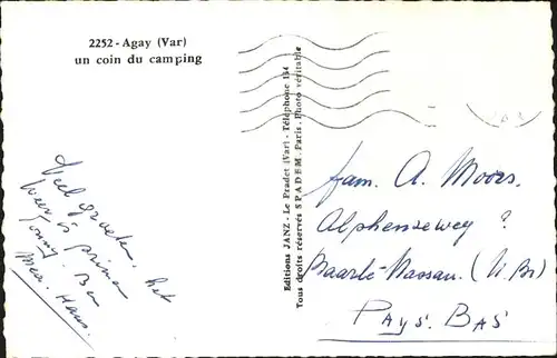 Agay Var Coin du Camping / Saint-Raphael /Arrond. de Draguignan