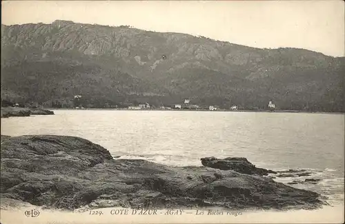 Agay Var Roches rouges / Saint-Raphael /Arrond. de Draguignan