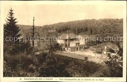 Bagnoles de l Orne Vue d ensemble de la Vallee de la Cour Kat. Bagnoles de l Orne