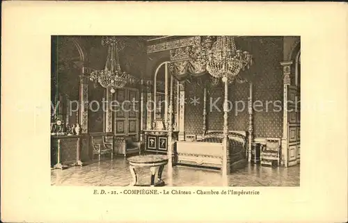 Compiegne Oise Chateau Chambre Imeratrice Kat. Compiegne