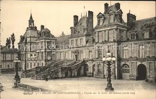 Fontainebleau Seine et Marne Palais Kat. Fontainebleau