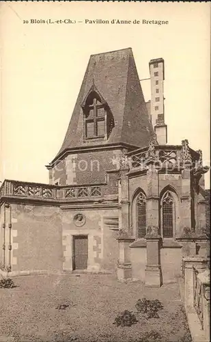 Blois Loir et Cher Pavillon d Anne de Bretagne Kat. Blois