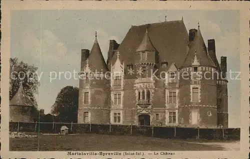 Martainville Epreville Chateau Kat. Martainville Epreville