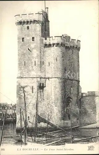 La Rochelle Charente Maritime La Tour Saint Nicolas Kat. La Rochelle