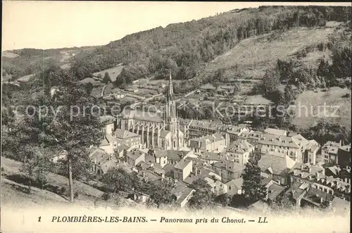 Plombieres les Bains Vosges Panorama Kat. Plombieres les Bains