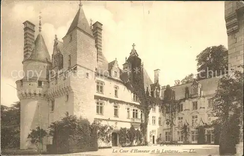 Osse d Ille et Vilaine La Cour d Honneur Le Chateau Kat. Osse