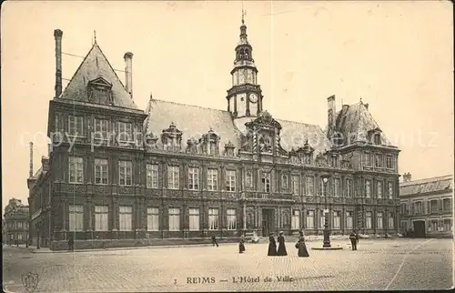 Reims Champagne Ardenne Hotel de Ville Kat. Reims