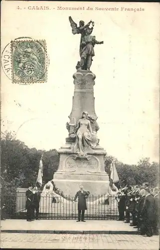 Calais Monument Sovenir Francais Kat. Calais