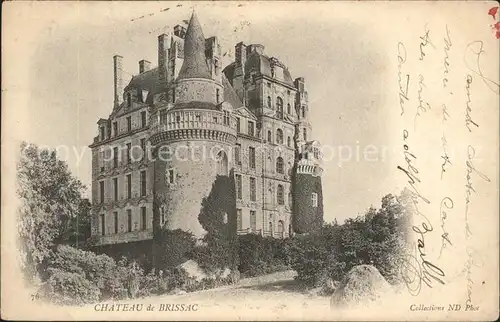 Brissac Chateau Kat. Brissac