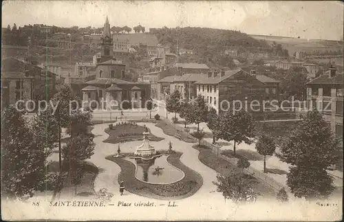 Saint Etienne Loire Place Girodet Kat. Saint Etienne