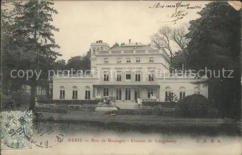 Paris Bois de Boulogne Kat. Paris