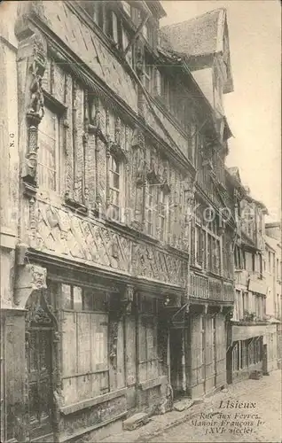 Lisieux Rue aux Ferres Kat. Lisieux