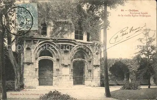 Orleans Loiret Ancienne facade / Orleans /Arrond. d Orleans