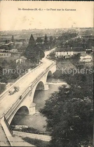 Saint Gaudens Le Pont sur la Garonne Kat. Saint Gaudens