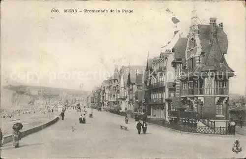 Mers les Bains Promenade Plage Kat. Mers les Bains