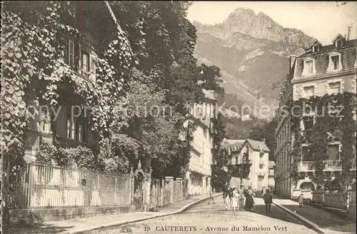 Cauterets Avenue du Mamelon Vert Kat. Cauterets