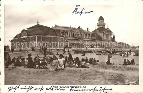 Calais Le Casino Plage Kat. Calais