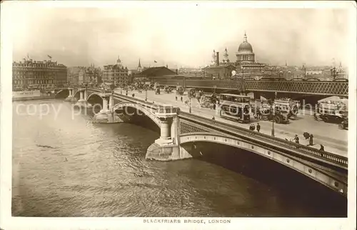London Blackfriars Bridge Kat. City of London