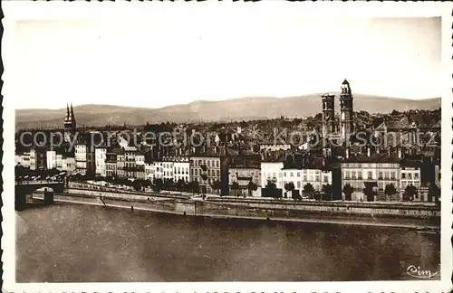 Macon Saone et Loire Patrie de Lamartine vue panoramique Kat. Macon