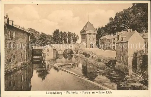 Luxembourg Luxemburg Pfaffenthal Partie au village Eich / Luxembourg /