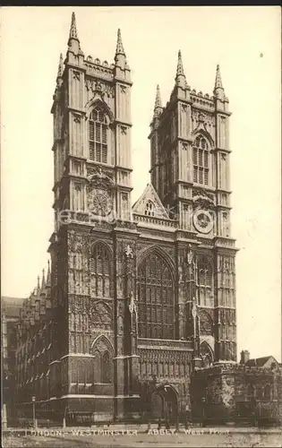 London Westminster Abbey Kat. City of London