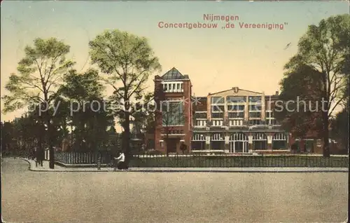 Nijmegen Concertgebouw de Vereeniging Kat. Nijmegen