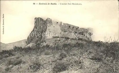 Bastia Ancien Fort Montserato Ruine Kat. Bastia