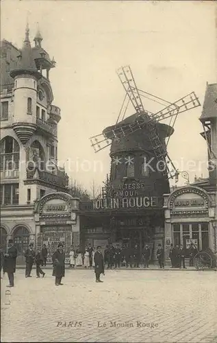 Paris Le Moulin Rouge Kat. Paris