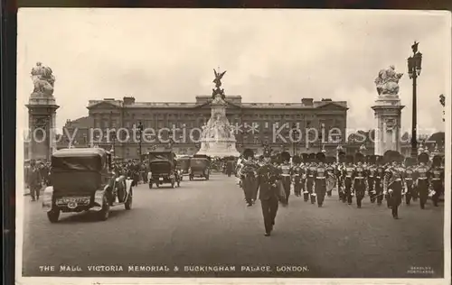 London Mall Victoria Memorial and Buckingham Palace Kat. City of London