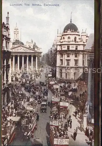 London Royal Exchange Traffic Celesque Series Kat. City of London