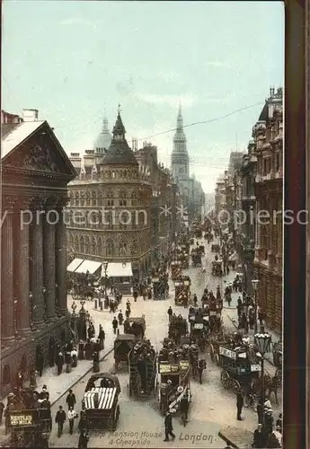 London Mansion House and Cheapside Kat. City of London