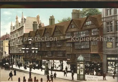 London Staple Inn Holborn Kat. City of London