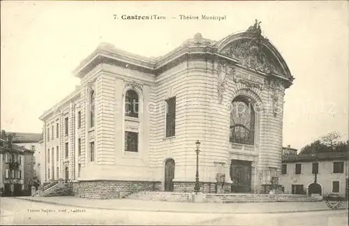 Castres Tarn Theatre Municipal Kat. Castres