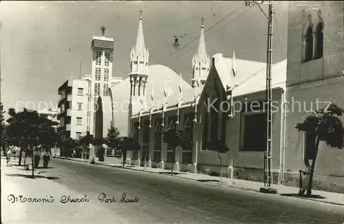 Port Said Maronit Church Kat. Port Said