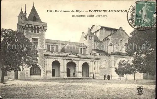 Fontaine les Dijon Basilique Saint Bernard Kat. Fontaine les Dijon