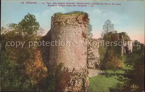 Provins Tour ancienne fortifications Kat. Provins