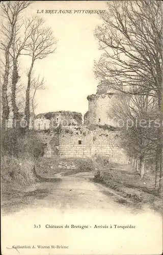 Tonquedec Chateau Serie Chateaux de Bretagne Kat. Tonquedec