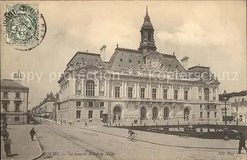 Tours Indre et Loire Le nouvel Hotel de Ville Kat. Tours